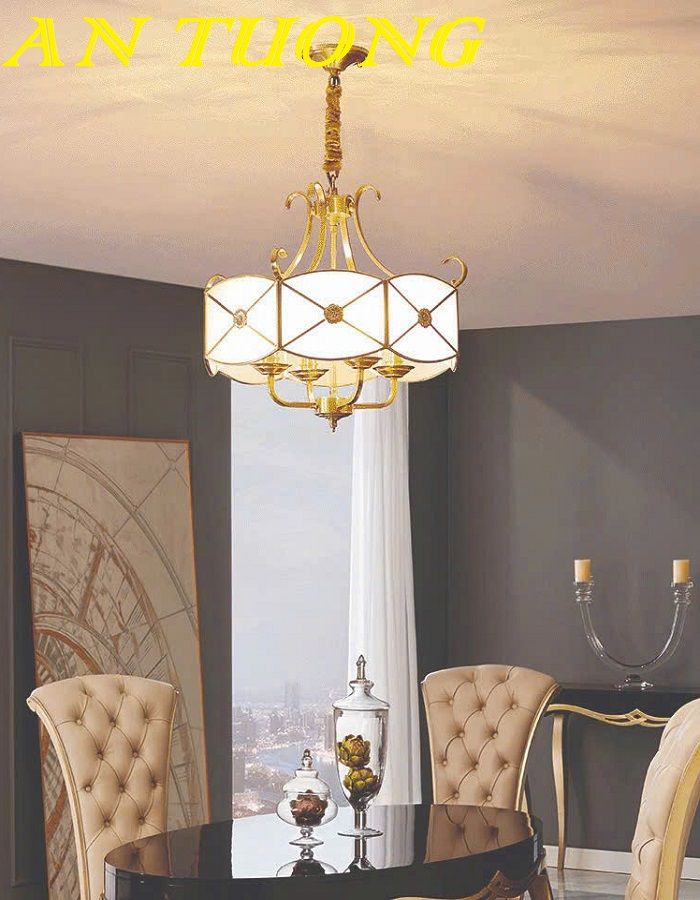 Đèn thả bàn ăn cổ điển decor trang trí phòng bếp ăn đẹp 0217