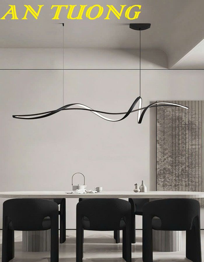 Đèn thả bàn ăn decor trang trí phòng bếp, phòng ăn đẹp, hiện đại 0137