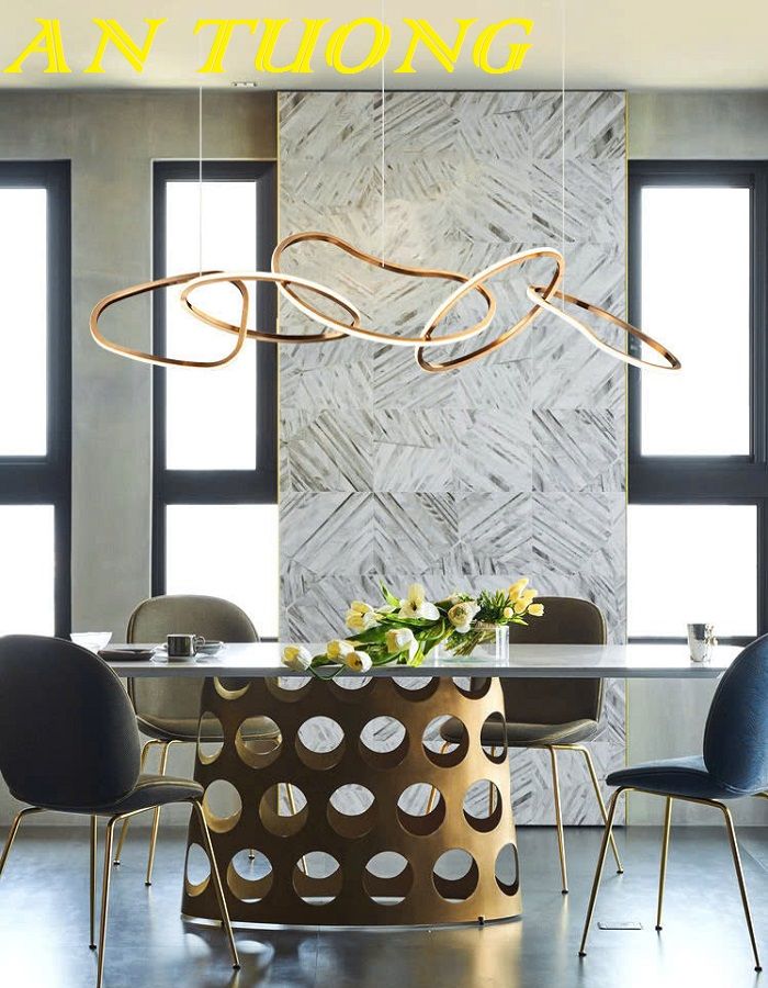 Đèn thả bàn ăn hiện đại decor trang trí phòng bếp ăn đẹp 0202