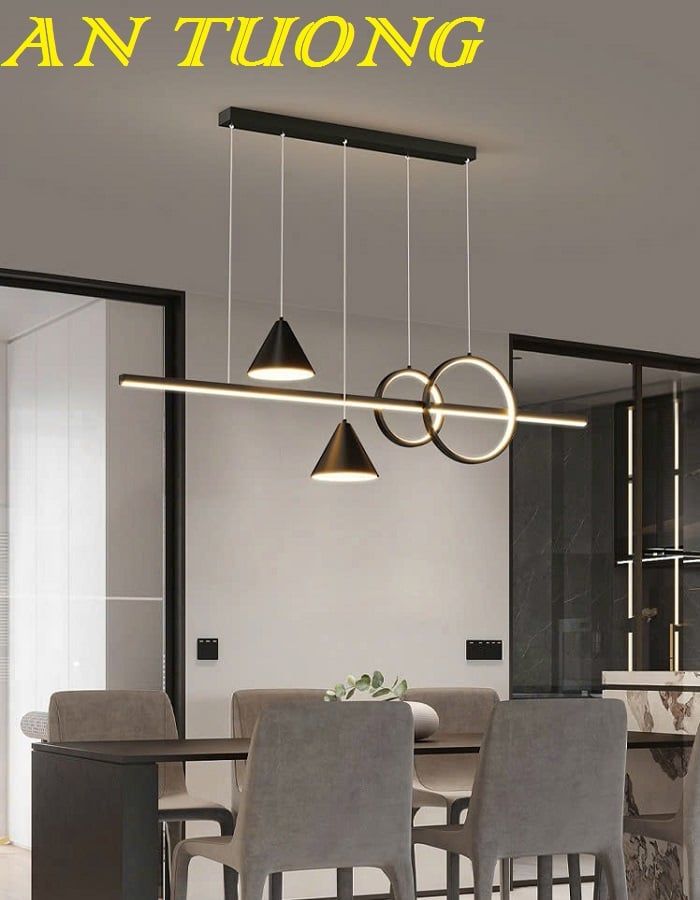 Đèn thả bàn ăn hiện đại decor trang trí phòng bếp ăn đẹp 0207