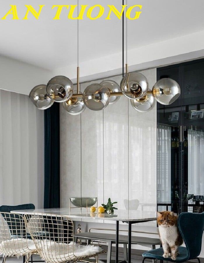 Đèn thả bàn ăn hiện đại decor trang trí phòng bếp ăn đẹp 0210