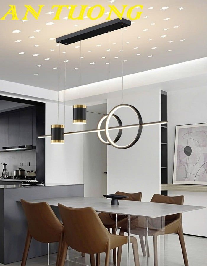 Đèn thả bàn ăn hiện đại decor trang trí phòng bếp ăn đẹp 0224