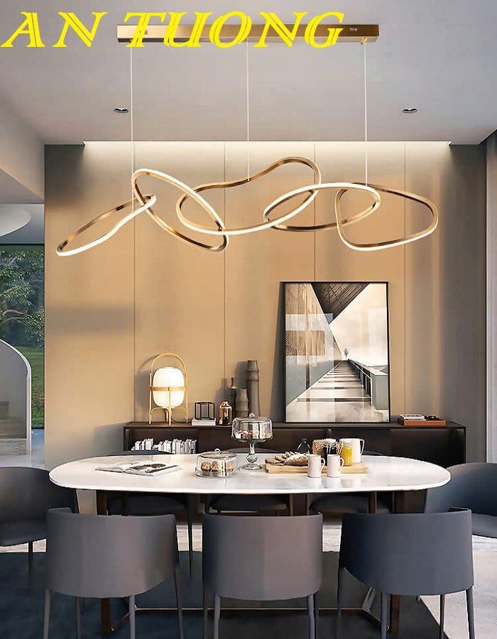 Đèn thả bàn ăn hiện đại decor trang trí phòng bếp ăn đẹp 0225