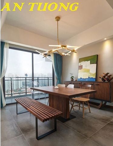  Đèn thả bàn ăn đẹp trang trí bàn ăn phòng bếp hiện đại 0231 