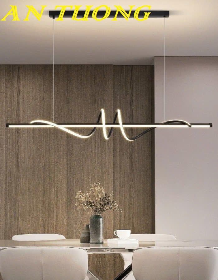 Đèn thả bàn ăn đẹp kiểu thả ngang treo trần trang trí phòng bếp 0244