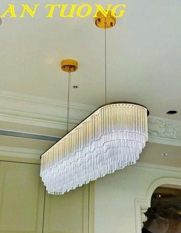  Đèn thả bàn ăn pha lê trang trí phòng bếp đẹp 034 