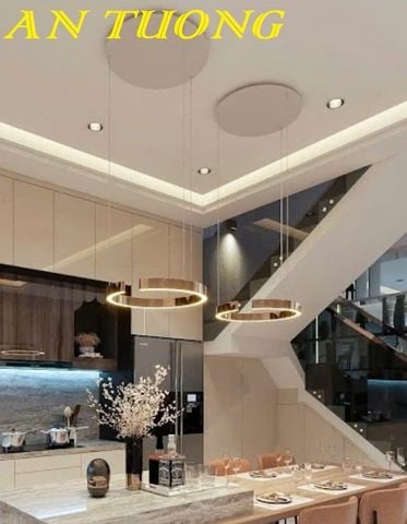  Đèn thả bàn ăn hiện đại trang trí phòng bếp đẹp 069 