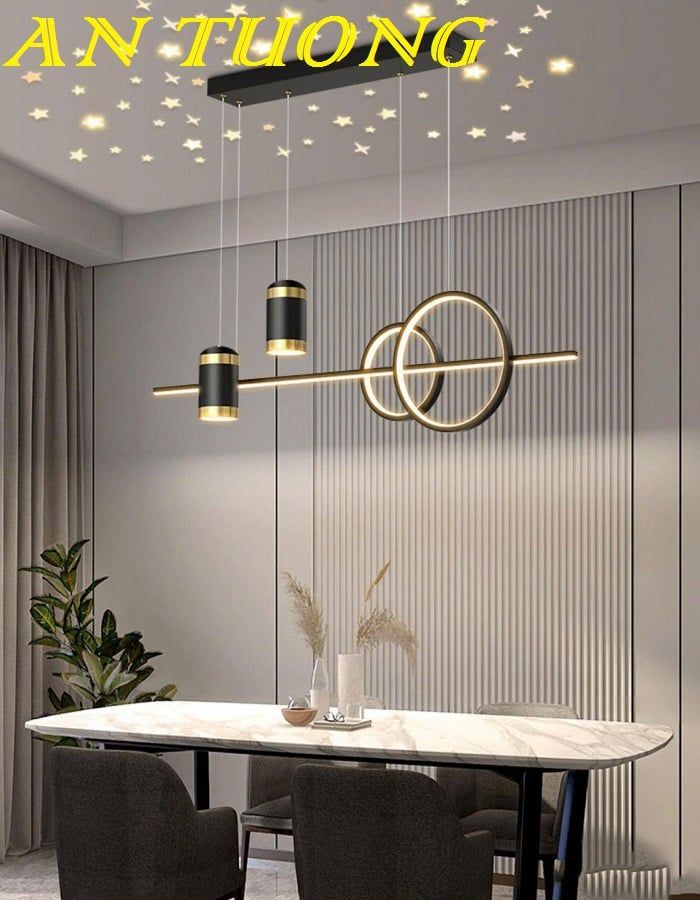Đèn thả bàn ăn hiện đại trang trí phòng bếp đẹp 076