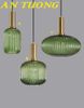 Đèn thả bàn ăn thủy tinh 3 bóng đẹp decor trang trí phòng bếp ăn hiện đại 0295