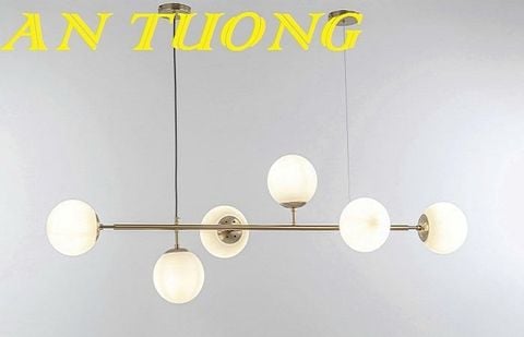  Đèn thả bàn ăn thủy tinh đẹp treo trần trang trí bàn ăn phòng bếp 020 