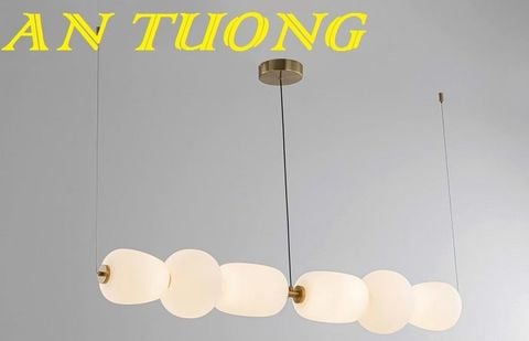  Đèn thả bàn ăn thủy tinh đẹp treo trần trang trí bàn ăn phòng bếp 022 
