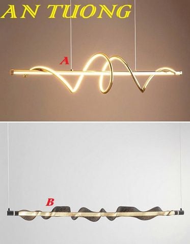 Đèn thả bàn ăn đẹp treo trần trang trí bàn ăn phòng bếp