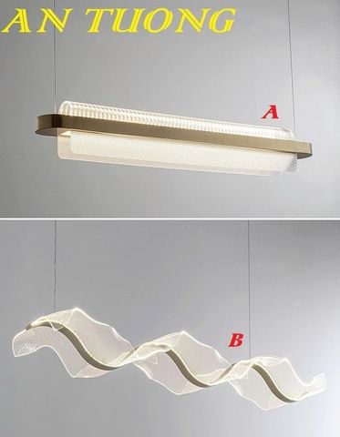 Đèn thả bàn ăn đẹp treo trần trang trí bàn ăn phòng bếp