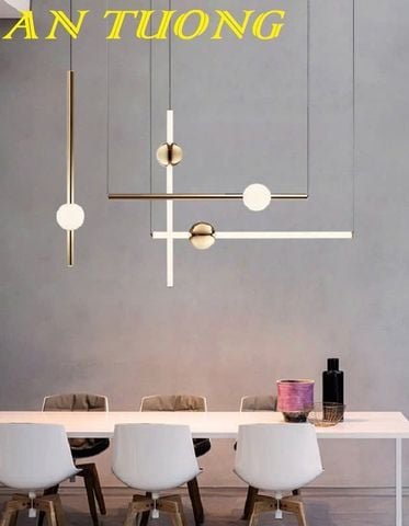 Đèn thả bàn ăn đẹp treo trần trang trí bàn ăn phòng bếp