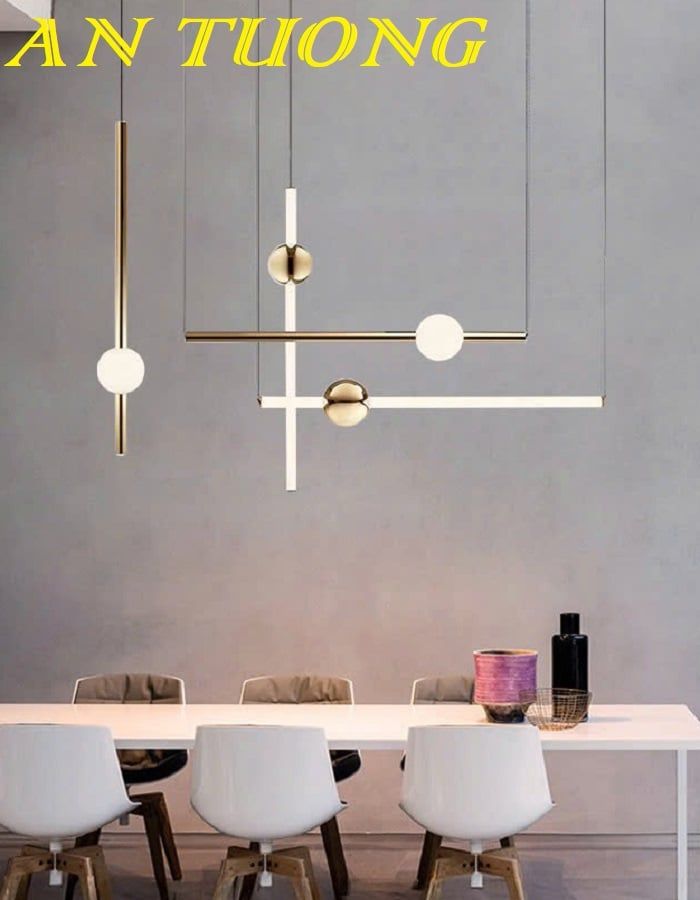 Đèn thả bàn ăn đẹp treo trần trang trí bàn ăn phòng bếp 0229