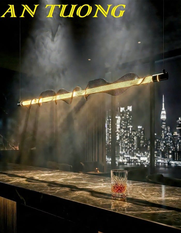 Đèn thả bàn ăn đẹp treo trần trang trí bàn ăn phòng bếp 0230
