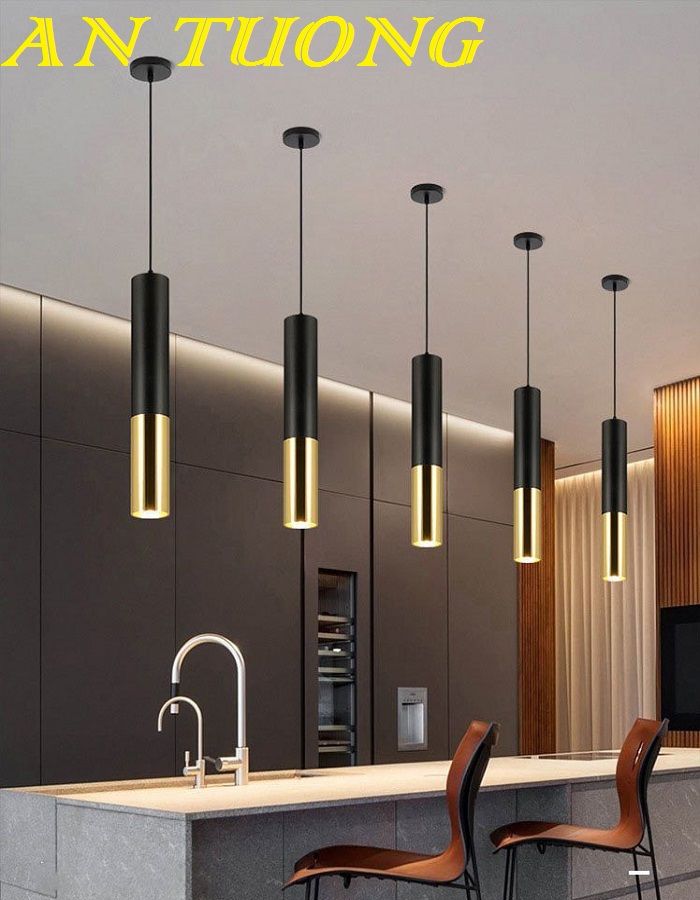 Đèn thả bàn đảo bếp đẹp decor trang trí phòng bếp hiện đại 0282
