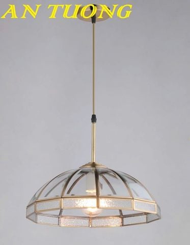 Đèn thả mái vòm ban công cổ điển bằng đồng cao cấp sang trọng