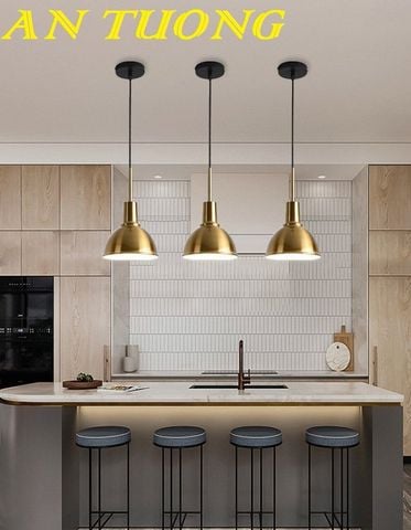 Đèn thả quầy bar đẹp treo trần trang trí quầy bar phòng bếp