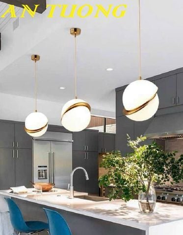 Đèn thả quầy bar đẹp treo trần trang trí quầy bar phòng bếp