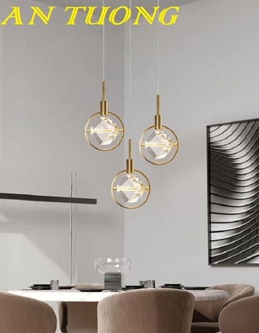  Đèn thả quầy bar đẹp treo trần trang trí quầy bar phòng bếp 040 