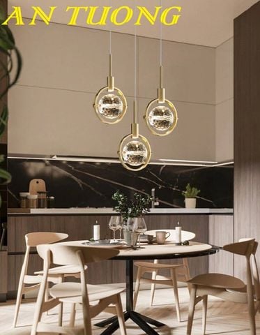  Đèn thả quầy bar đẹp treo trần trang trí quầy bar phòng bếp 041 