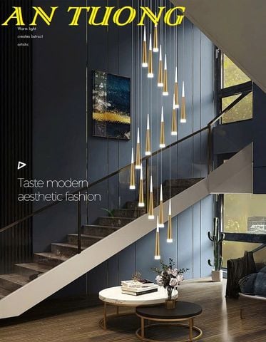  Đèn thả thông tầng cầu thang 030 