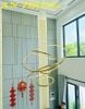 Đèn thả thông tầng LED hiện đại trang trí phòng khách đẹp 027