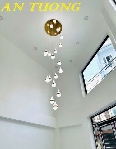  Đèn thả thông tầng LED hiện đại trang trí phòng khách đẹp 028 