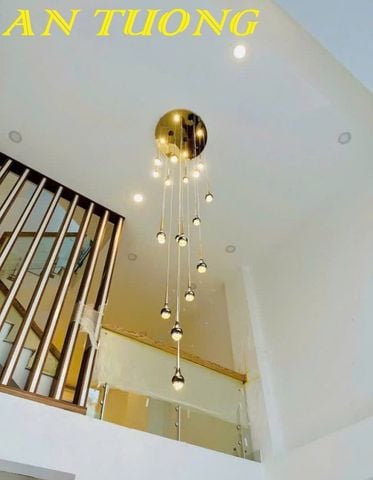  Đèn thả thông tầng hiện đại trang trí phòng khách đẹp 029 