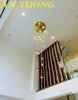 Đèn thả thông tầng hiện đại trang trí phòng khách đẹp 029