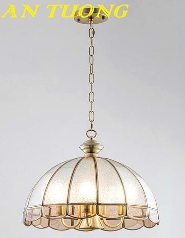  Đèn thả trần cổ điển bằng đồng cao cấp trang trí 009 