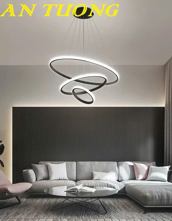 Đèn thả trần hiện đại trang trí phòng khách, phòng bếp đẹp 0306