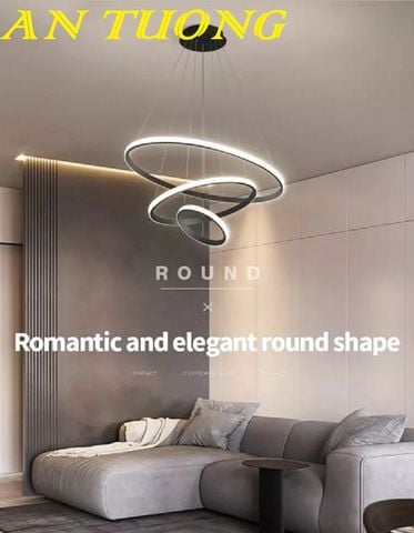 Đèn thả trần phòng khách đẹp - đơn giản, giá rẻ