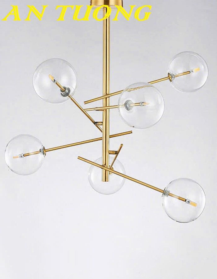 Đèn thả trần phòng khách đẹp hiện đại, đơn giản 0112