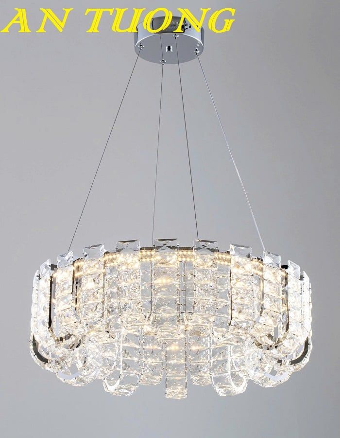 Đèn thả trần trang trí phòng khách đẹp, hiện đại 014