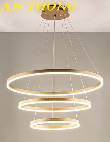 Đèn thả trần trang trí phòng khách đẹp, hiện đại