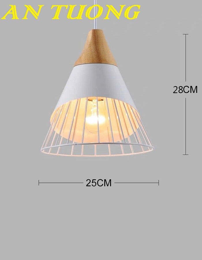 Đèn thả trần decor trang trí quán cafe, nhà hàng đẹp 0142