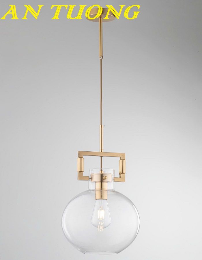 Đèn thả trần thủy tinh decor trang trí đẹp, hiện đại 0106