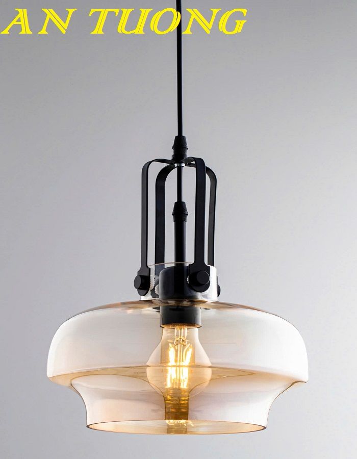 Đèn thả trần thủy tinh decor trang trí đẹp, hiện đại 0117