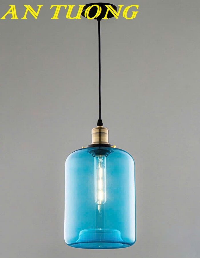 Đèn thả trần thủy tinh decor trang trí đẹp, hiện đại 0129