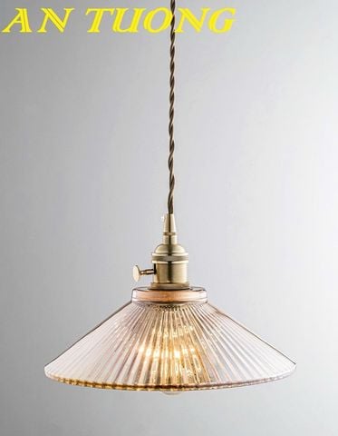  Đèn thả trần thủy tinh trang trí bàn ăn, quầy bar bàn đảo bếp đẹp 020 