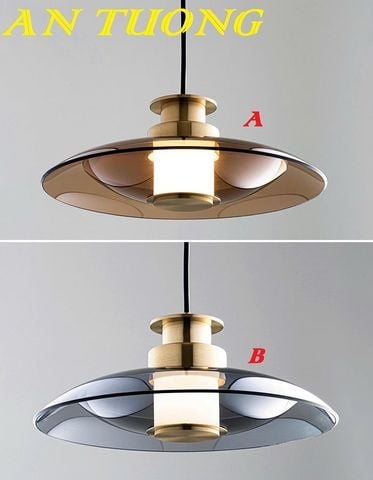  Đèn thả trần thủy tinh trang trí bàn ăn, quầy bar bàn đảo bếp đẹp 021 