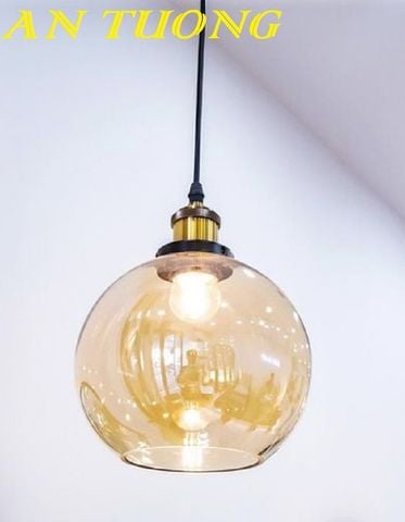 Đèn thả trần thủy tinh trang trí quầy bar, bàn ăn bàn đảo bếp đẹp