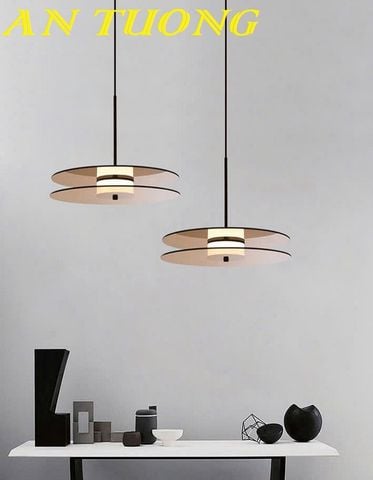 Đèn thả trần thủy tinh trang trí quầy bar, bàn ăn bàn đảo bếp đẹp