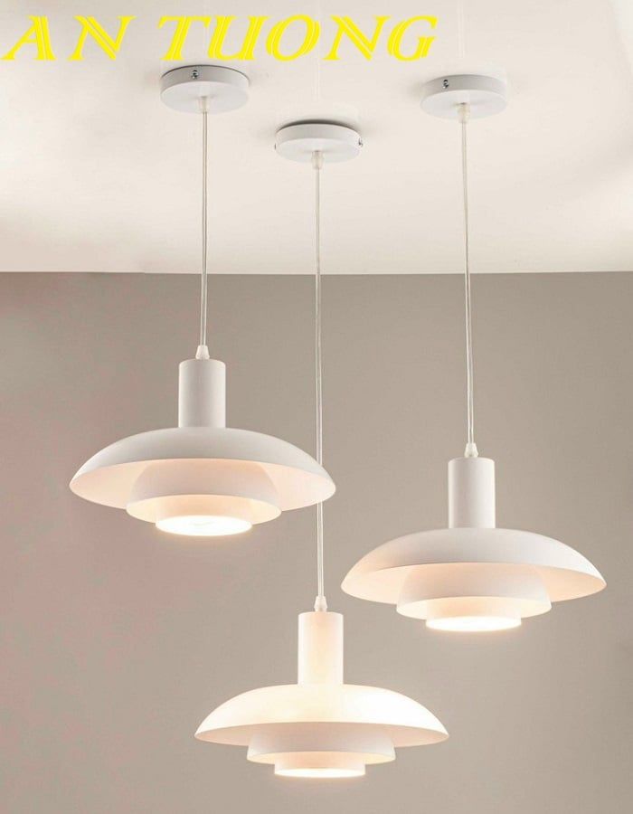 Đèn thả trần trang trí quầy bar, bàn ăn, bàn đảo bếp đẹp, hiện đại 039