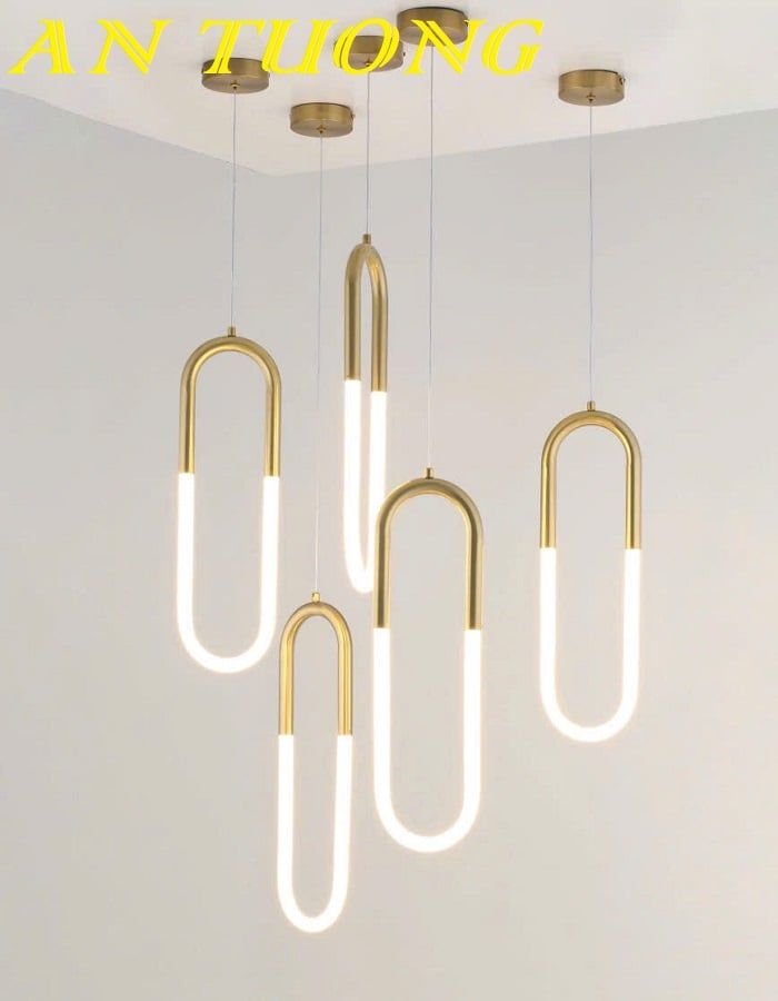 Đèn thả trần trang trí quầy bar, bàn ăn, bàn đảo bếp đẹp, hiện đại 044