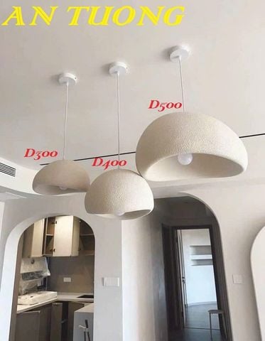  Đèn thả trần wabi sabi D300mm | D400mm | D500mm trang trí 0308 