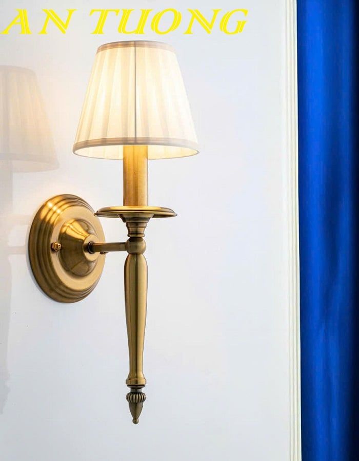 Đèn treo tường tân cổ điển phòng khách 0383