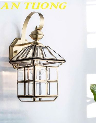  Đèn treo tường cổ điển ngoài trời trang trí mặt tiền ngoại thất 060 